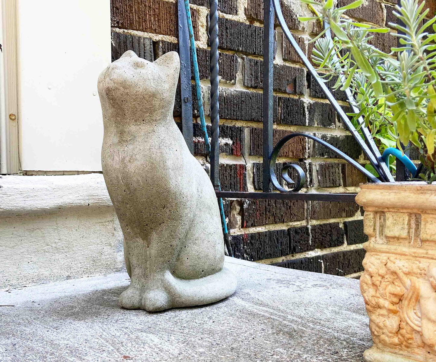 Cat Stone Statue